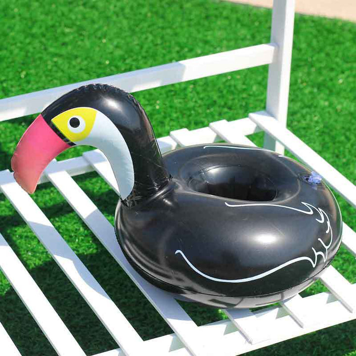 Women Inflatable Swim Ring with Floral Design Stornfield