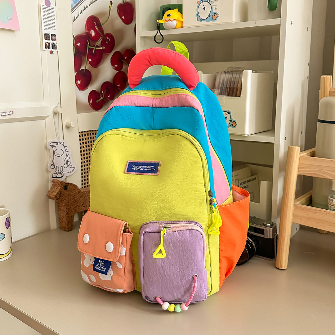 Colorful Multi-Pocket Backpack Stornfield