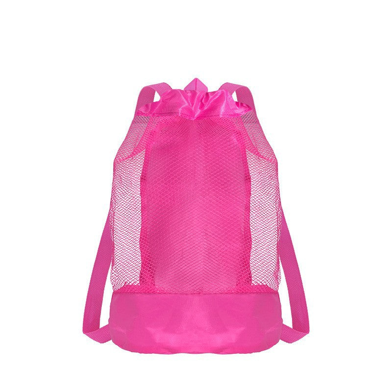 Versatile Beach Bag In Airy Mesh Design Stornfield