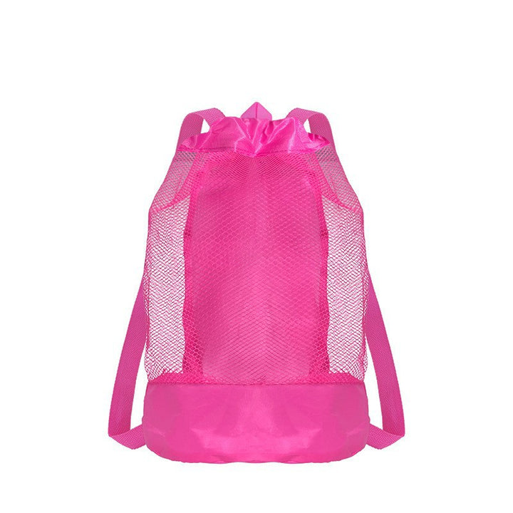 Versatile Beach Bag In Airy Mesh Design Stornfield