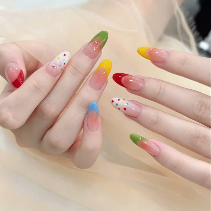 Artistic Ombre Nail Extensions