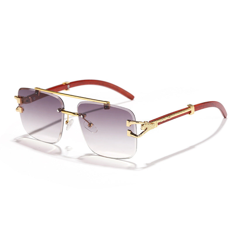 Women's stylish square sunglasses with luxurious metal frame Stornfield