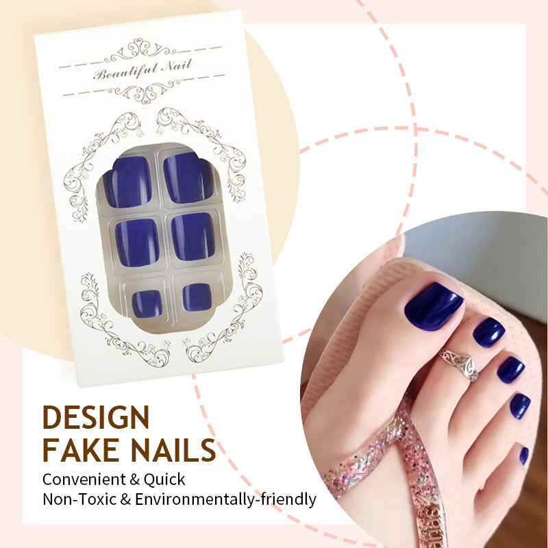 Artificial nail set with elegant, glossy surface Stornfield