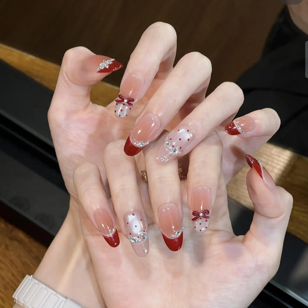 Decorative Holiday-Themed Press-On Nail Set Stornfield