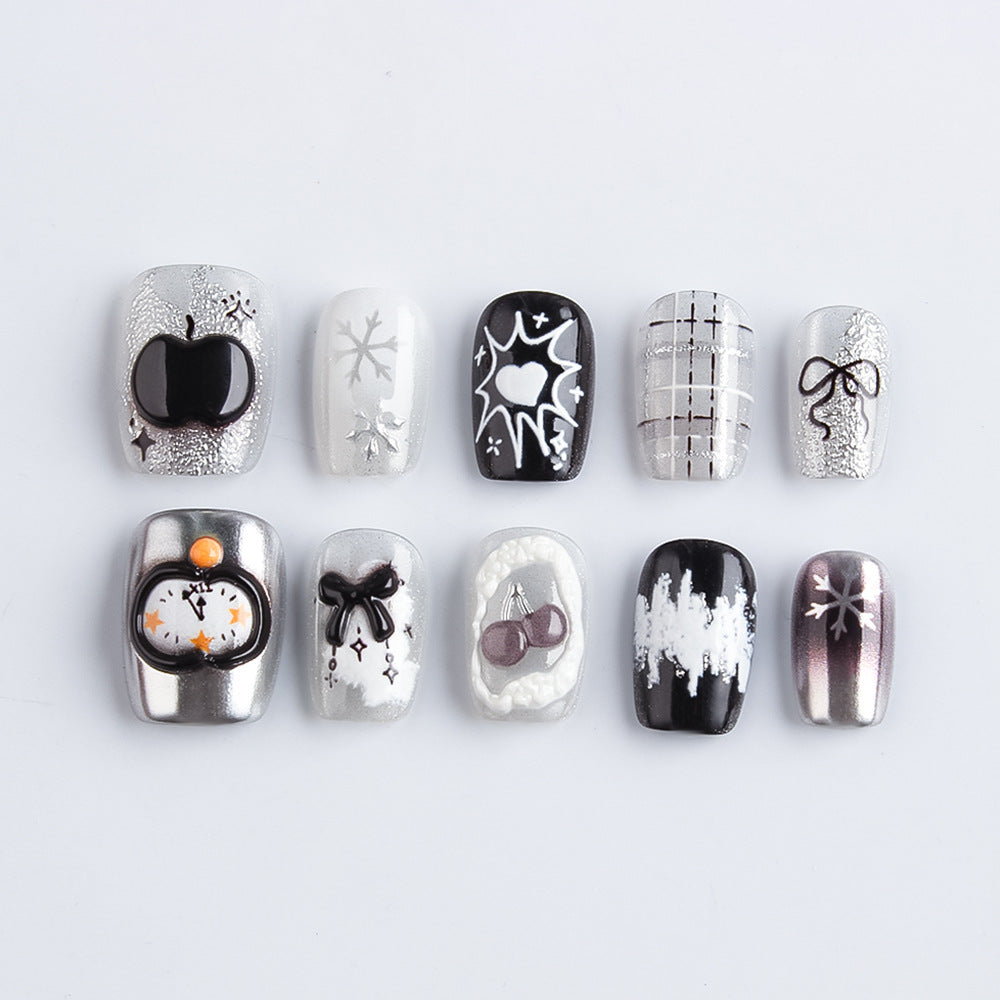 Chic Creative Press-On Nail Set Stornfield