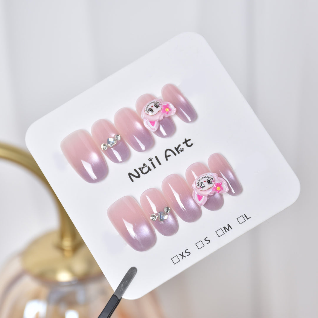 Creative Themed Press-On Nail Art Stornfield