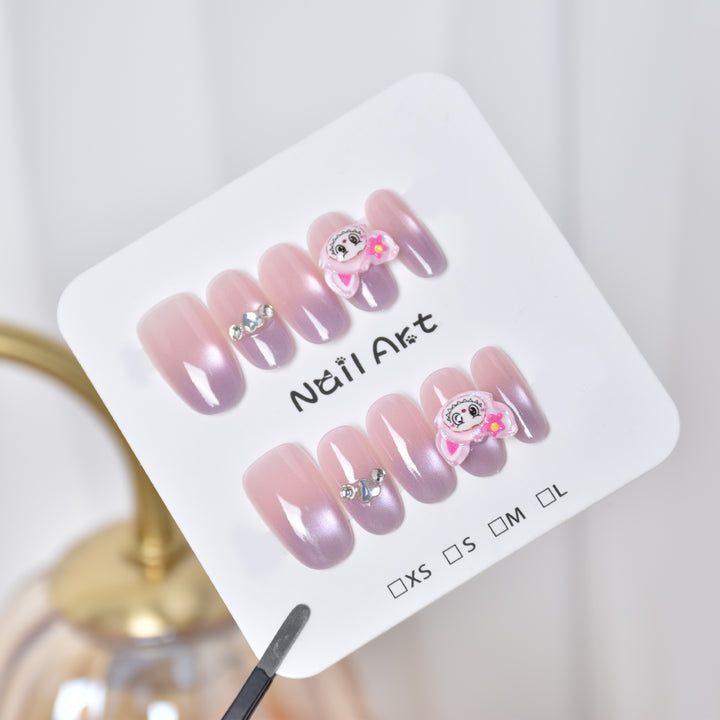 Creative Themed Press-On Nail Art Stornfield