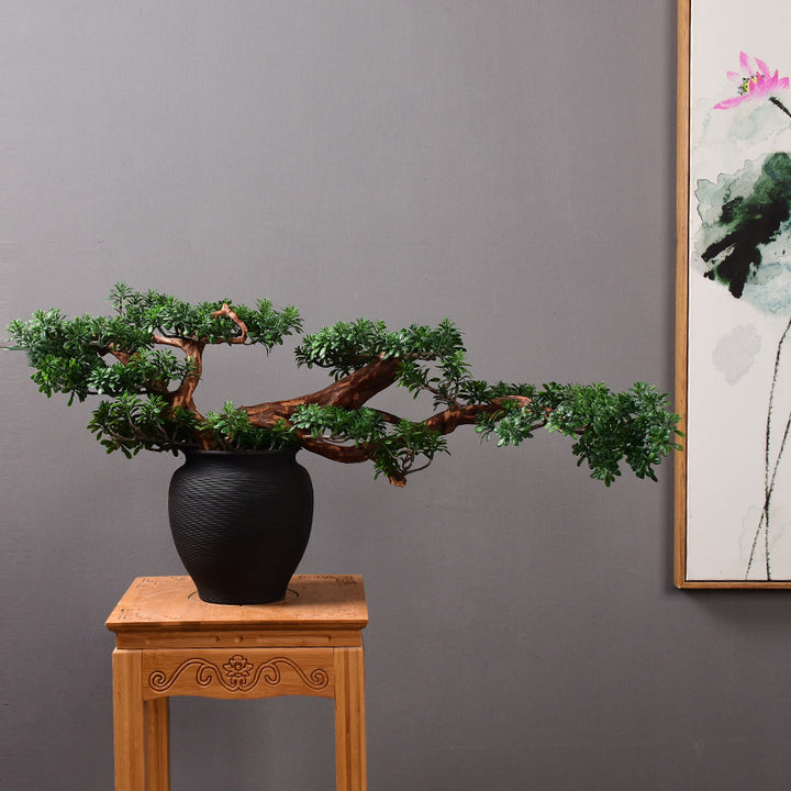 Elegant Textured Decorative Pot
