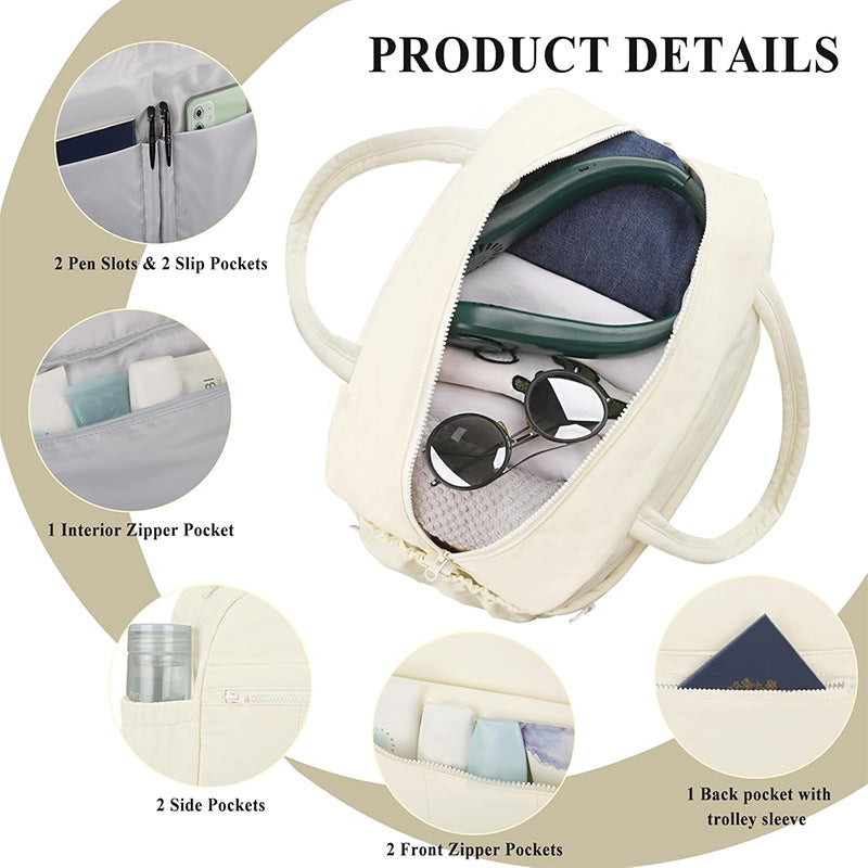 Multifunctional Travel Bag with Removable Cosmetic Bag Stornfield