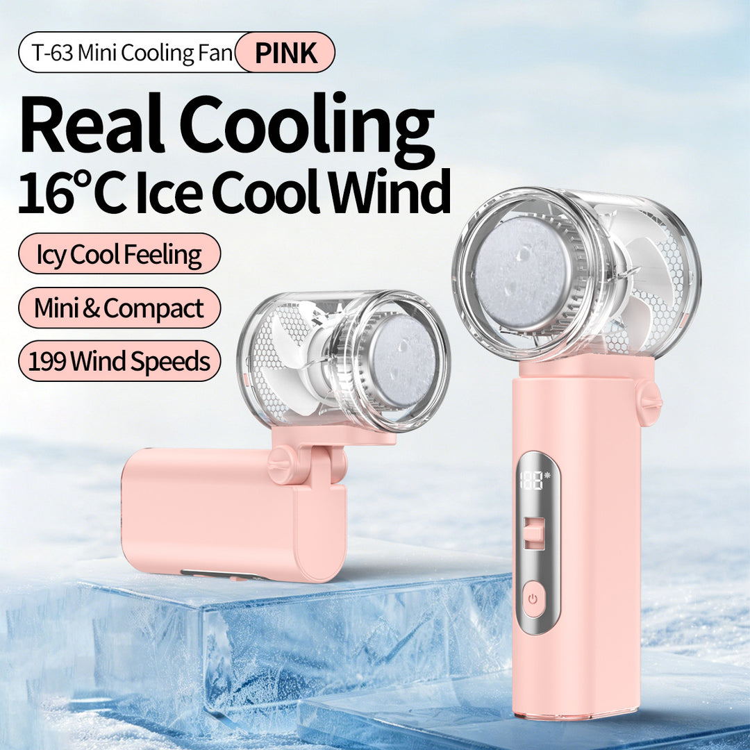Ladies Portable Mini Fan with Cooling Function Stornfield