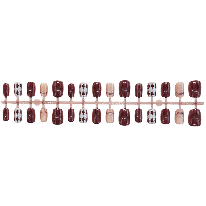 Artistic Press-On Nail Set Stornfield