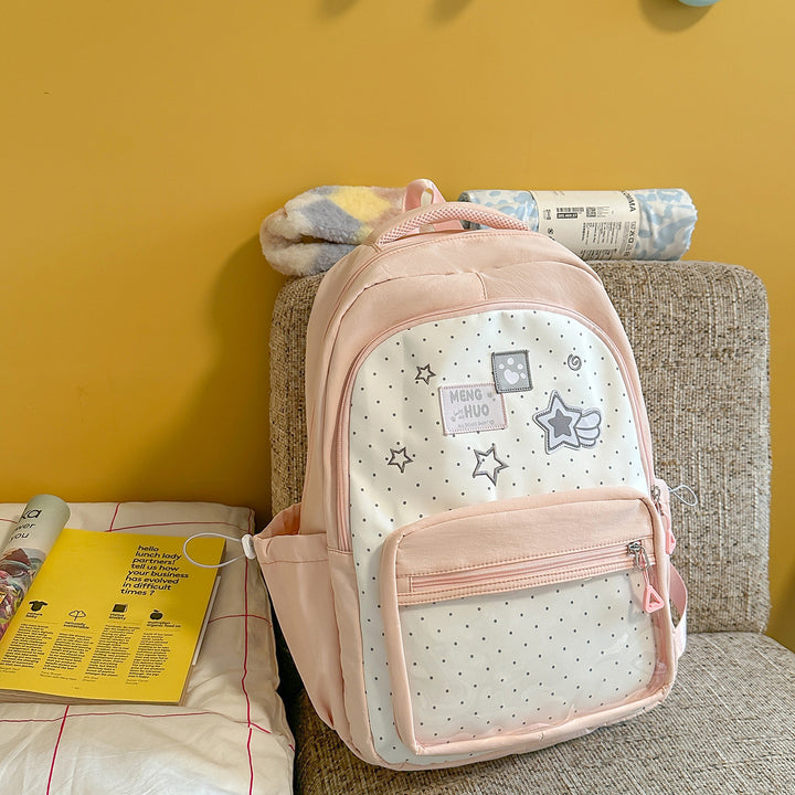 Playful Decorative Graphic Backpack Stornfield