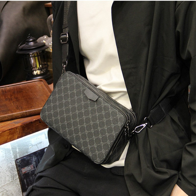 Fashionable shoulder bag with structured surface Stornfield