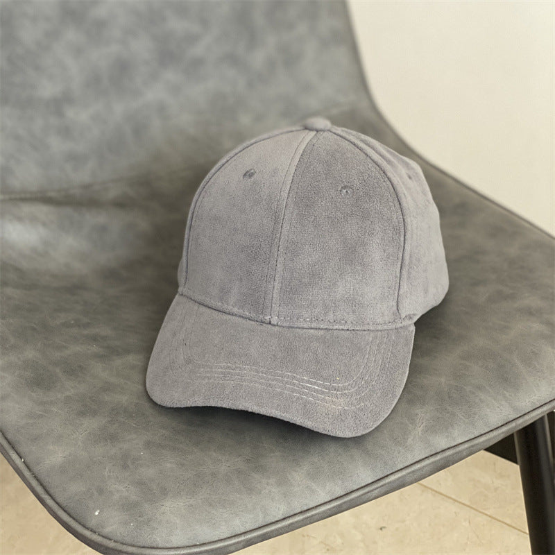 Men's Suede Texture Classic Cap Stornfield