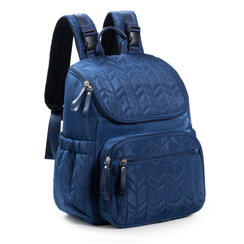 Quilted Multi-Pocket Backpack Stornfield