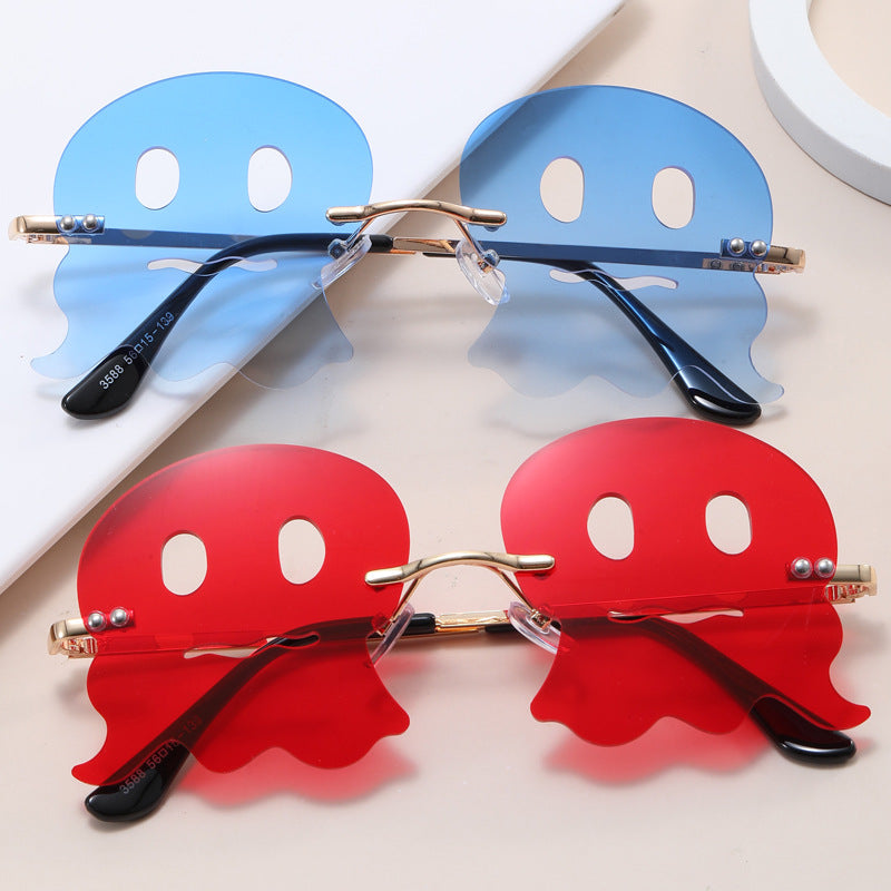 Women playful sunglasses with fun ghost design Stornfield