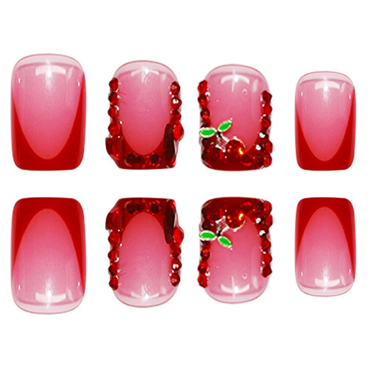 Elegant Theatrical Press-On Nail Set Stornfield