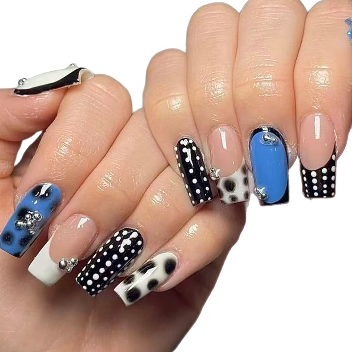 Creative Nail Set with 3D Decoration Stornfield