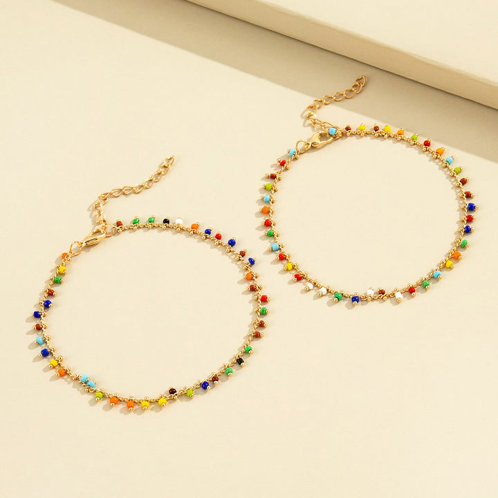 Colorful Beaded Anklet Stornfield