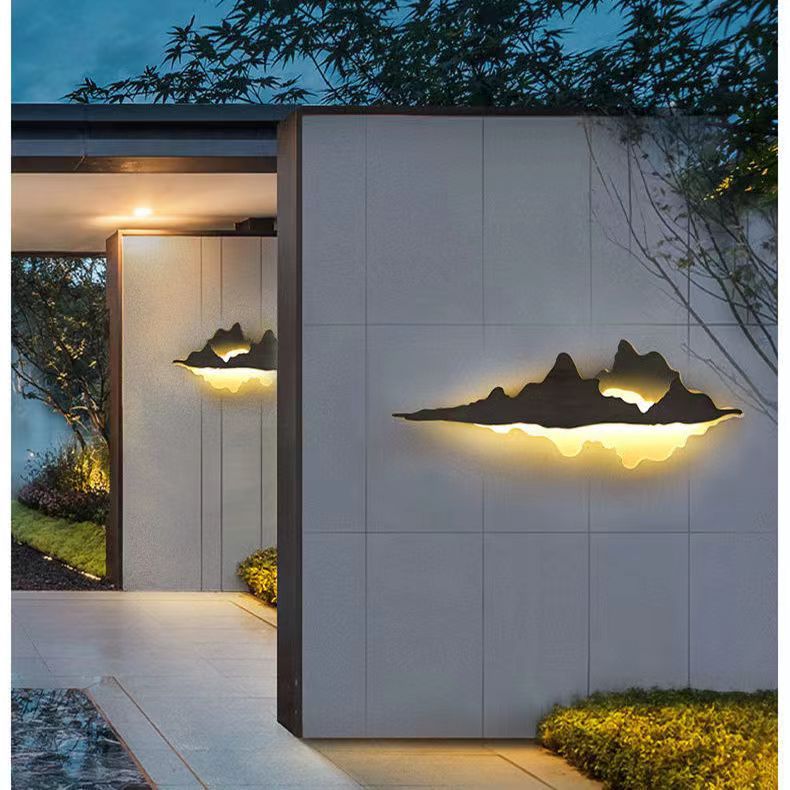 Mountain-Inspired Wall Light