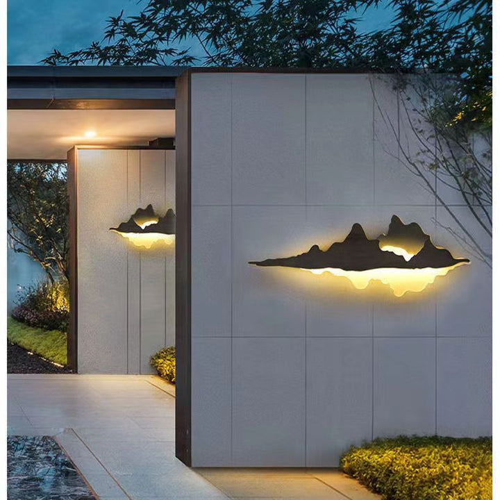 Mountain-Inspired Wall Light