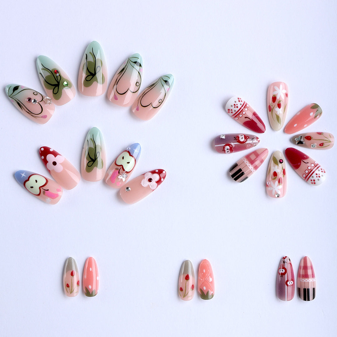 Artificial nails with creative designs and unique patterns Stornfield