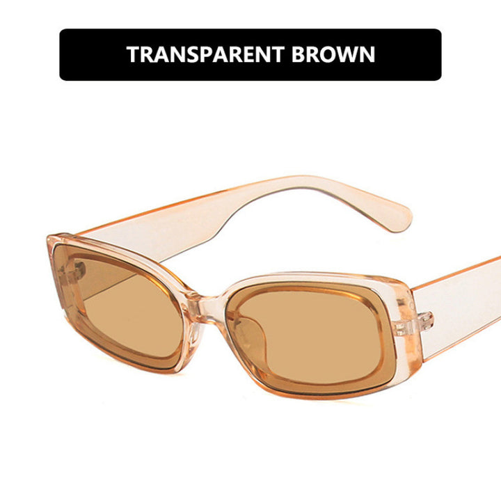 Ladies fashionable transparent sunglasses with square design Stornfield