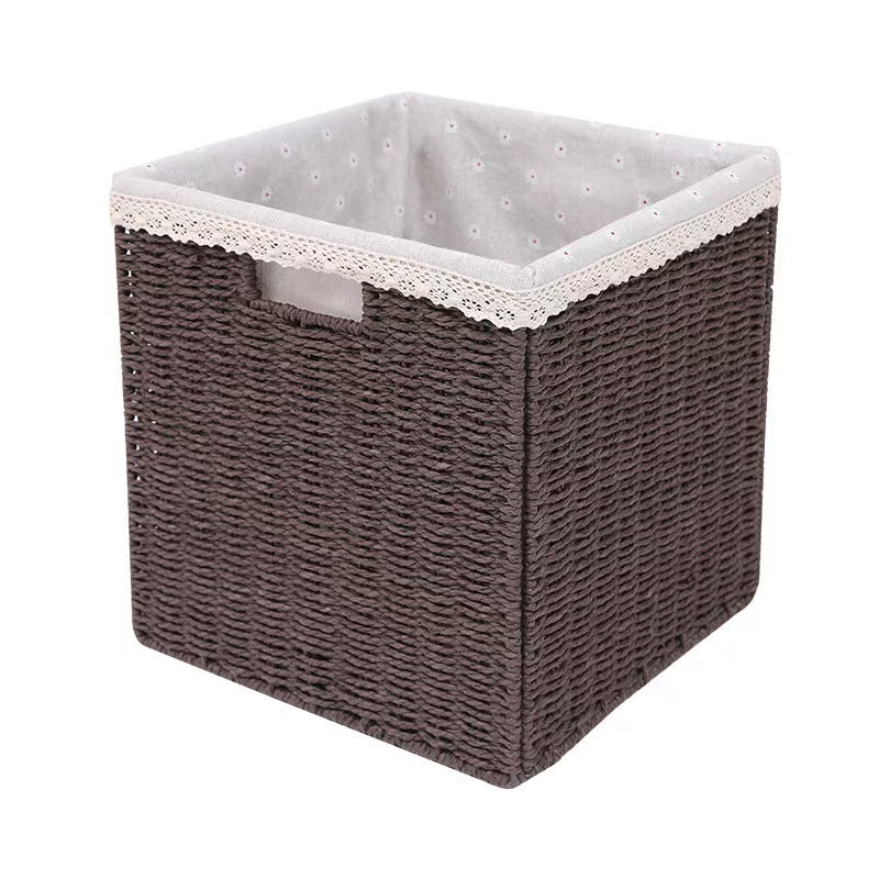 Stylish Woven Storage Cube Stornfield