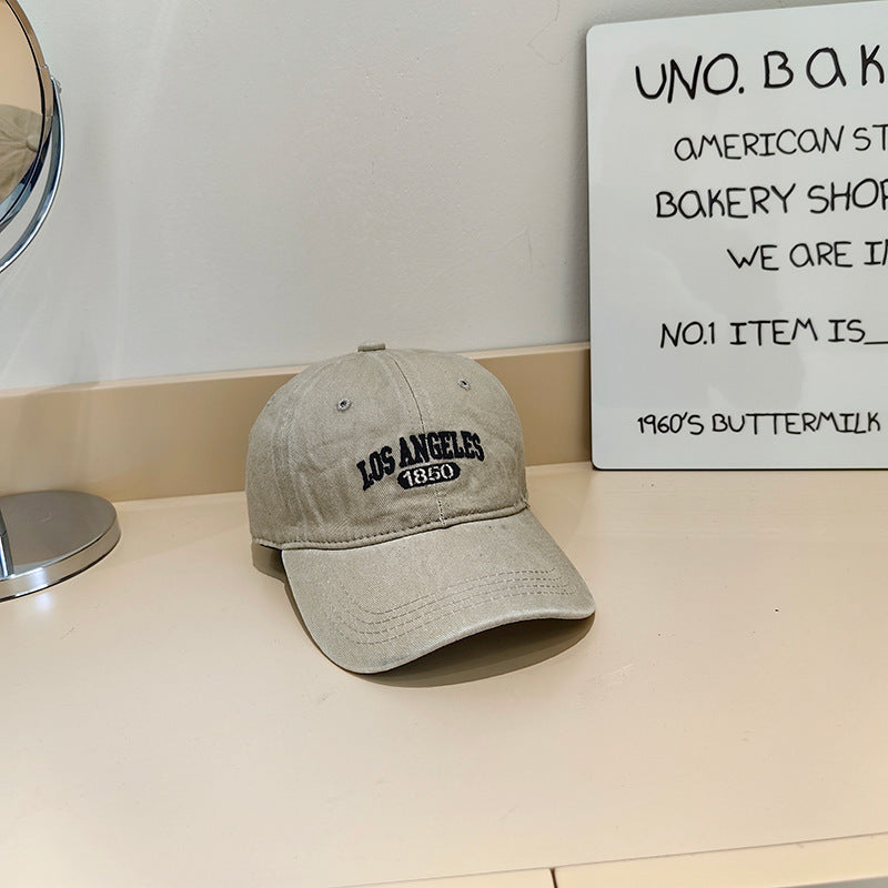 Women's Vintage-Inspired Fabric Baseball Cap Stornfield