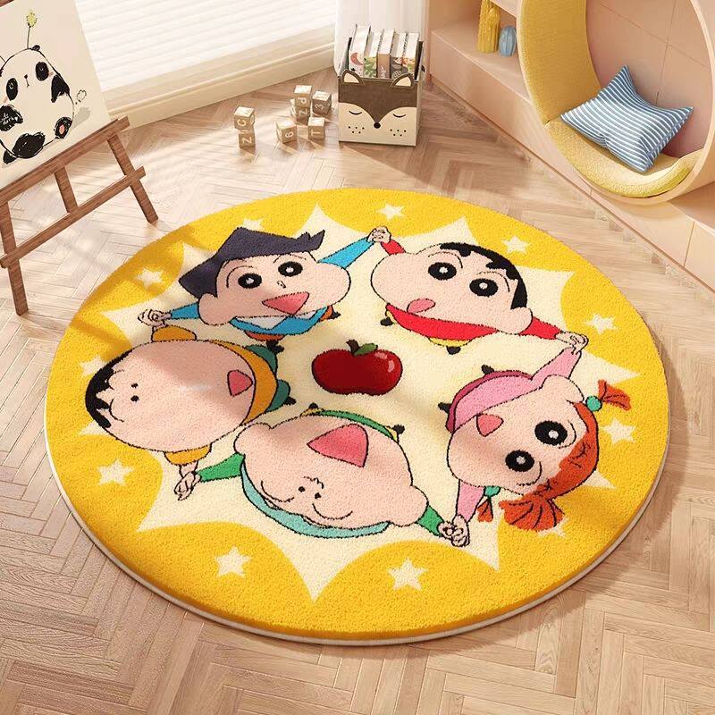 Fun Cartoon Character Round Area Rug