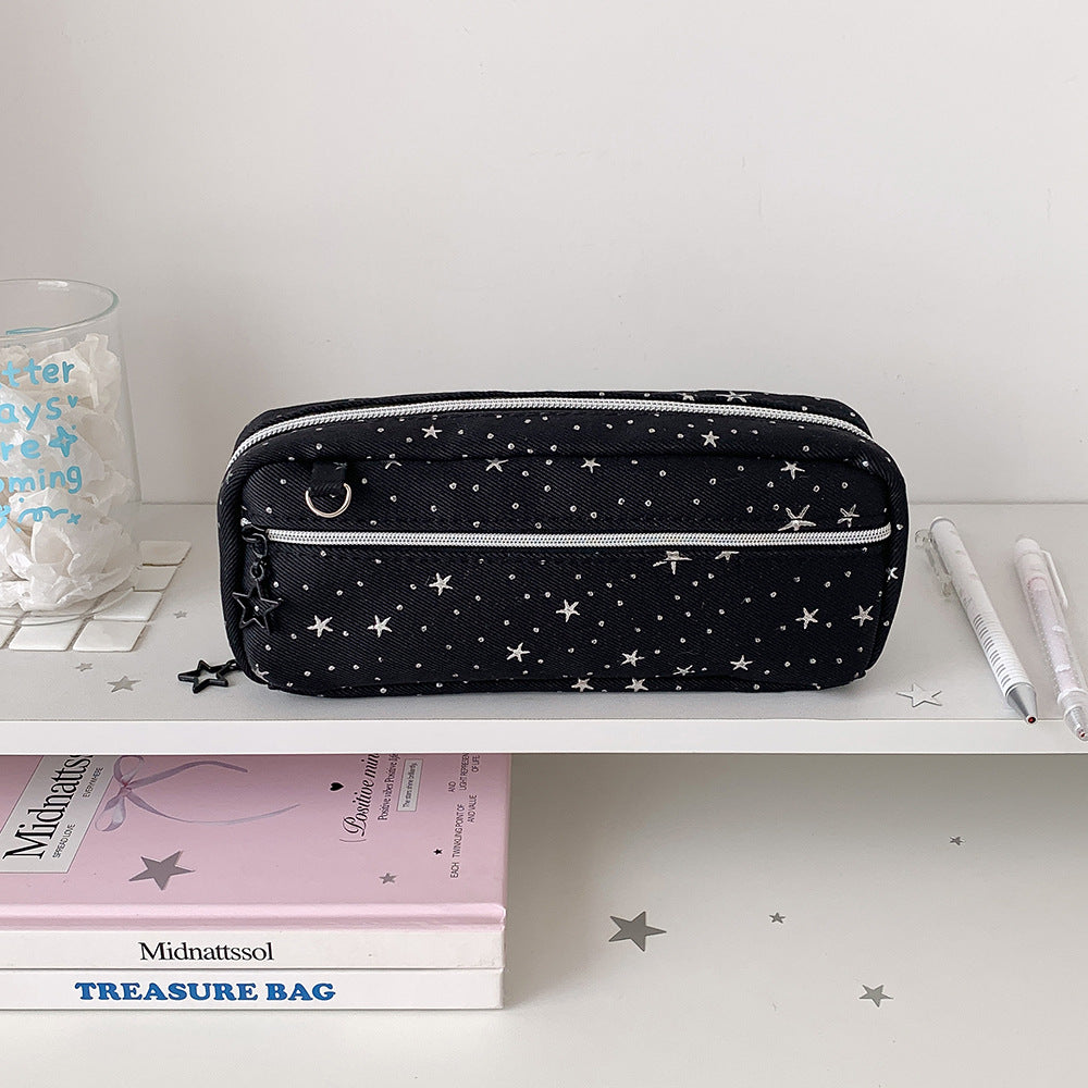 Starry-Themed Pencil Case