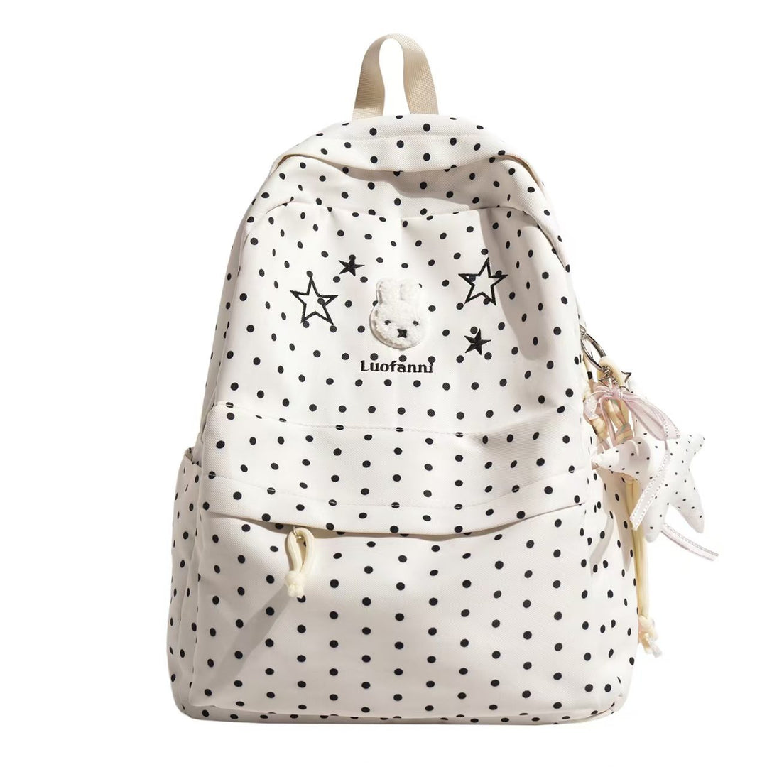 Playful Character-Embellished Backpack Stornfield