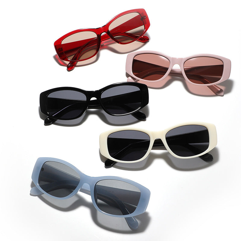 Ladies fashionable cat eye sunglasses with holographic design Stornfield