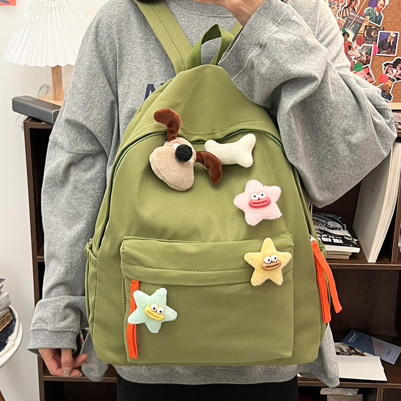 Kids' Playful Character Design School Backpack Stornfield