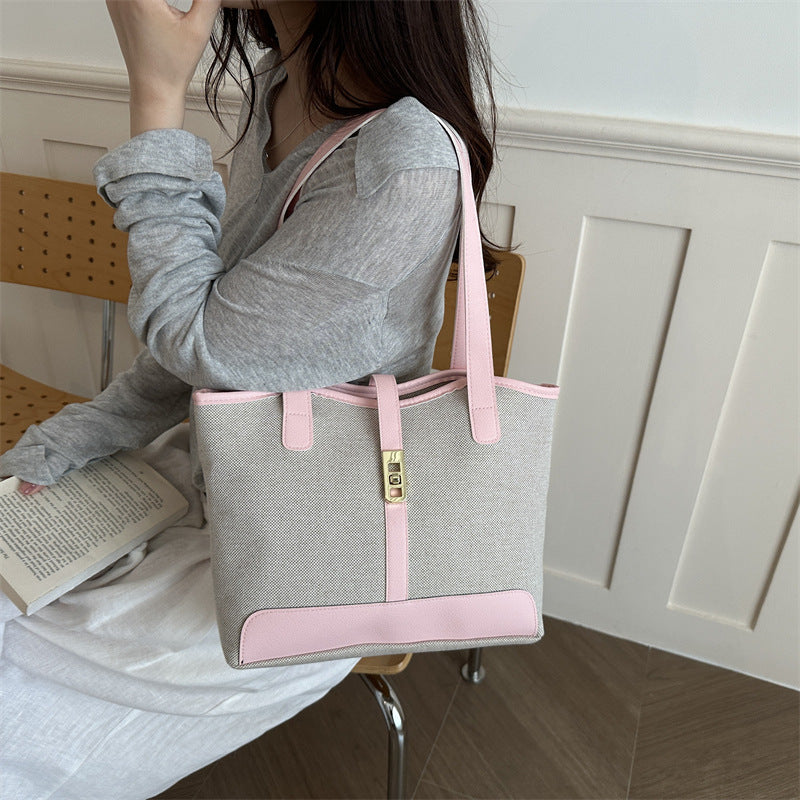 Stylish Canvas Shopper Tote