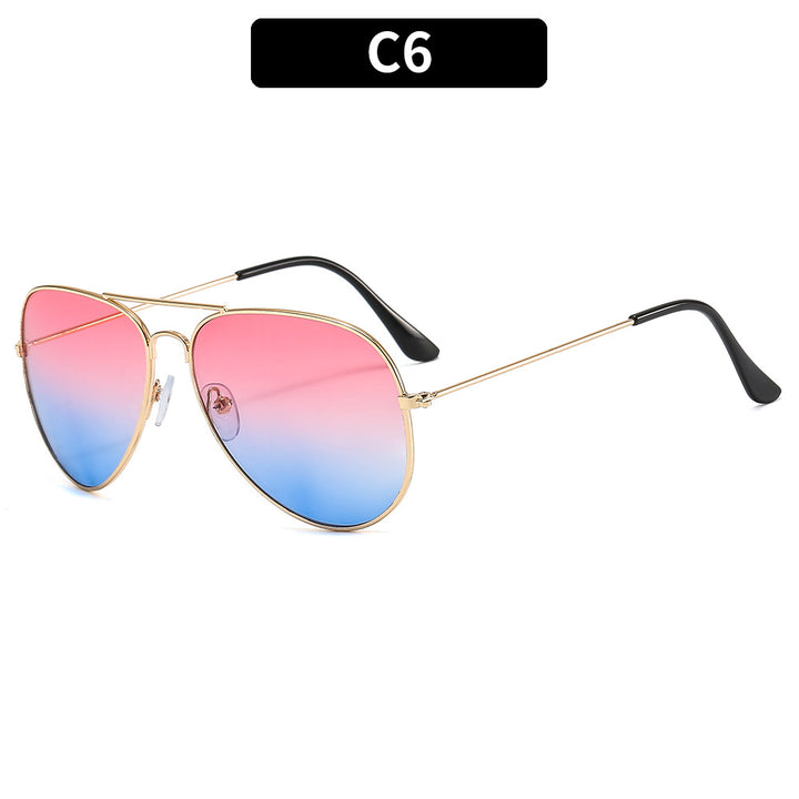 Stylish Gradient Aviator Sunglasses