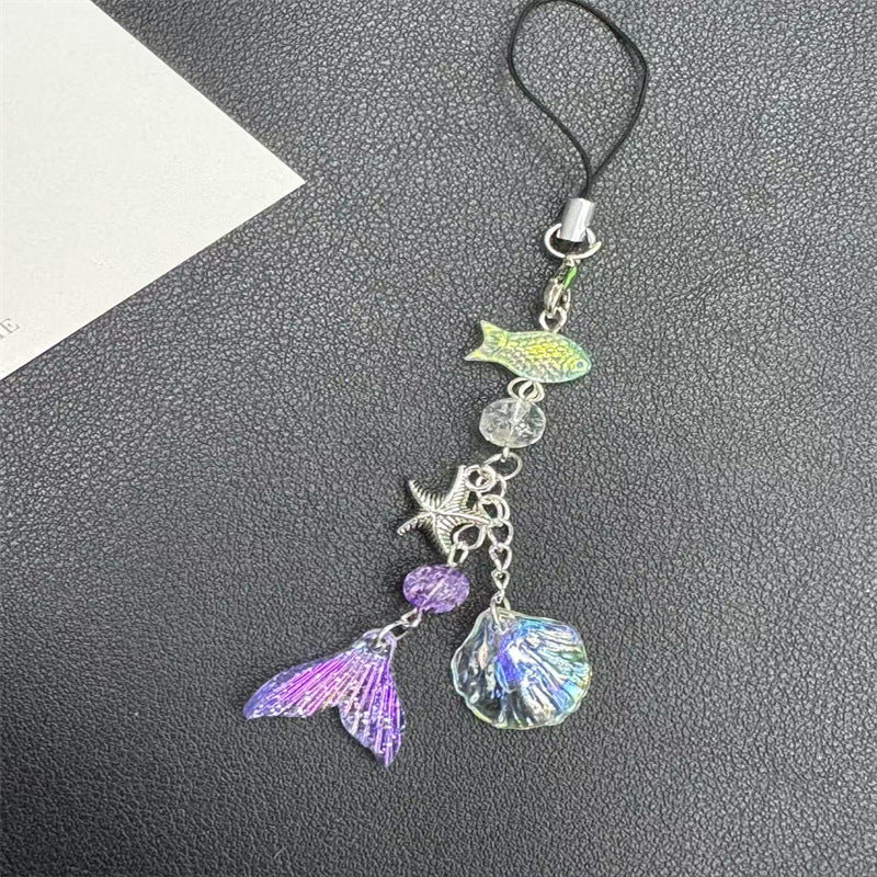 Decorative Sea-Themed Charm Keychain Stornfield