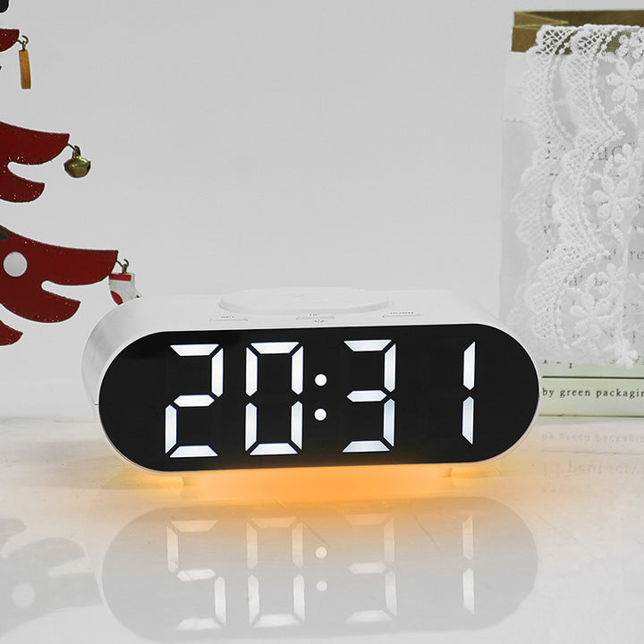 Digital FM clock radio with large LED display Stornfield
