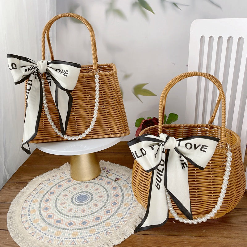 Women Diamond-shaped Handheld Basket Stornfield