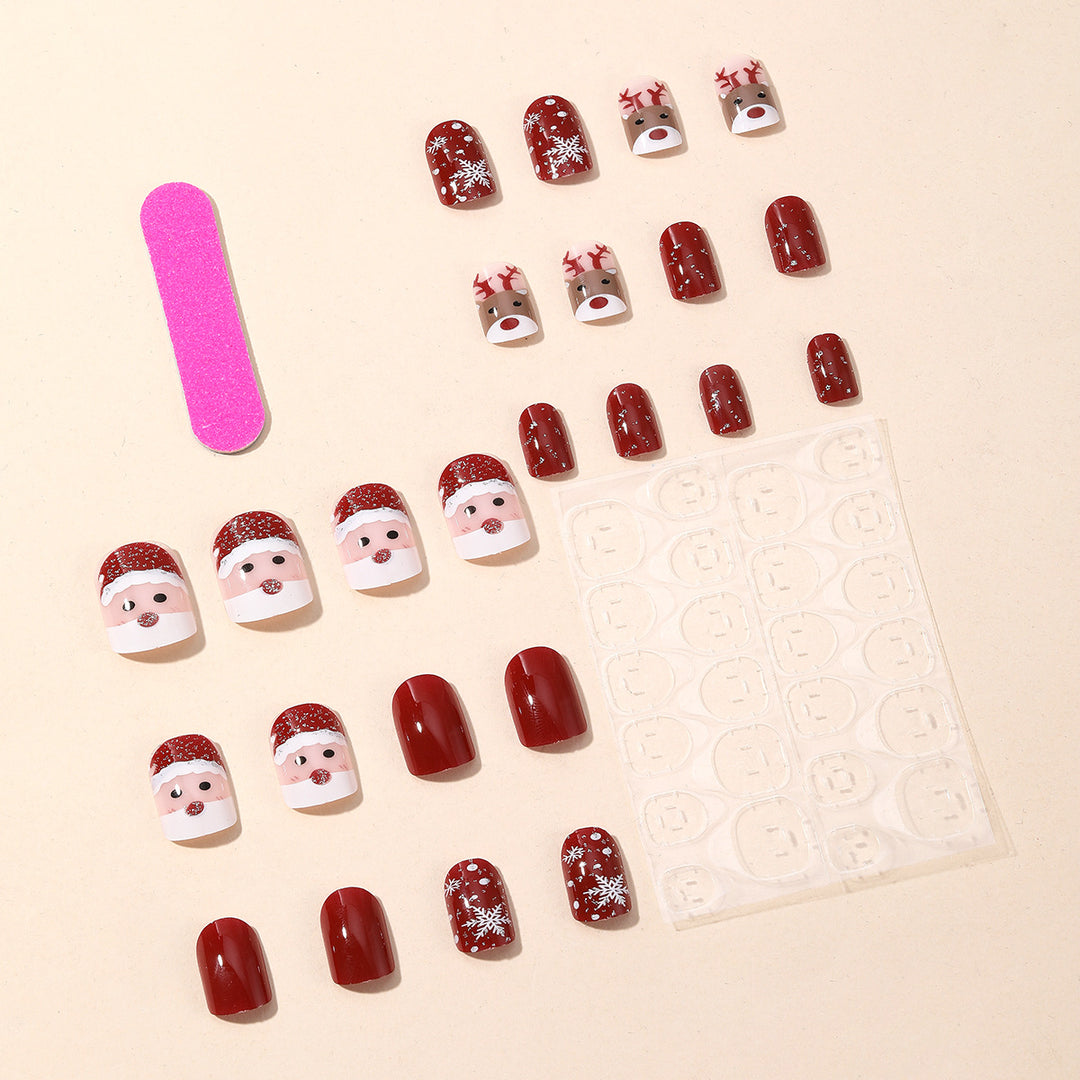 Holiday-Themed 3D Nail Art Set Stornfield