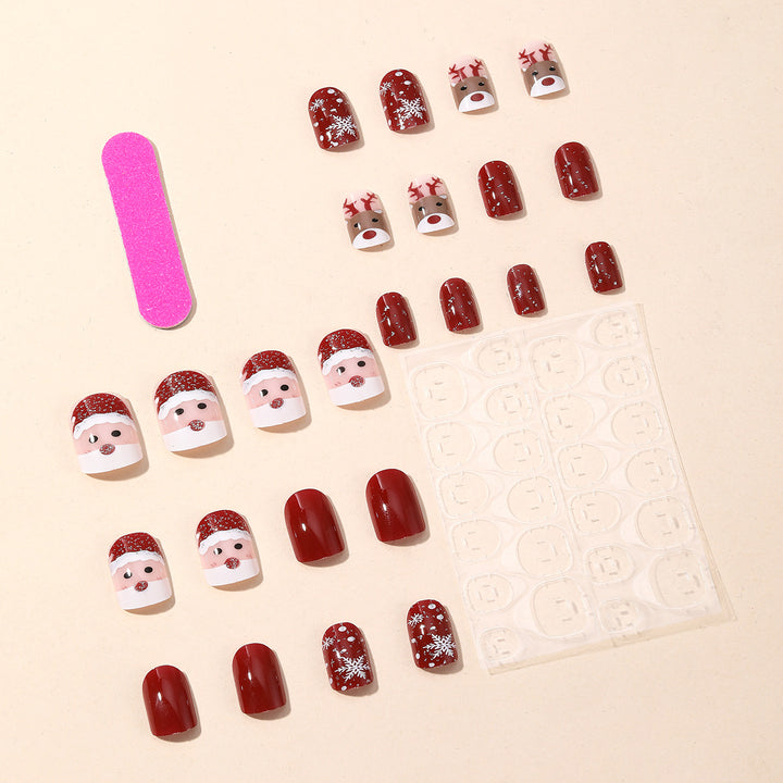 Holiday-Themed 3D Nail Art Set Stornfield