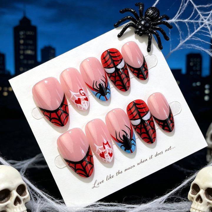 Themed Spider-Man Graphic Press-On Nails Stornfield