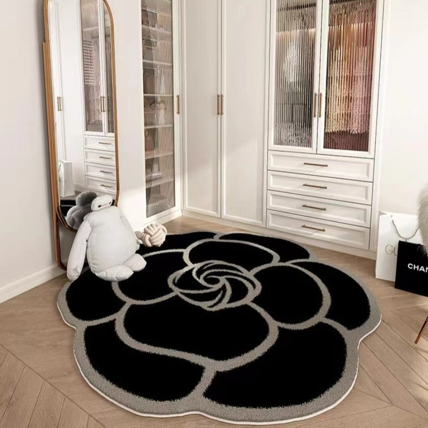 Floral Design Area Rug for Home