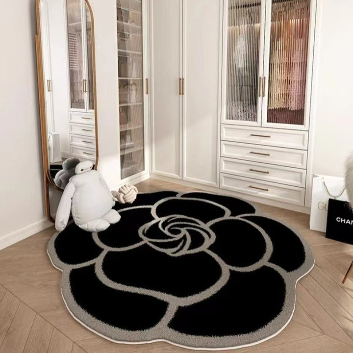 Floral Design Area Rug for Home