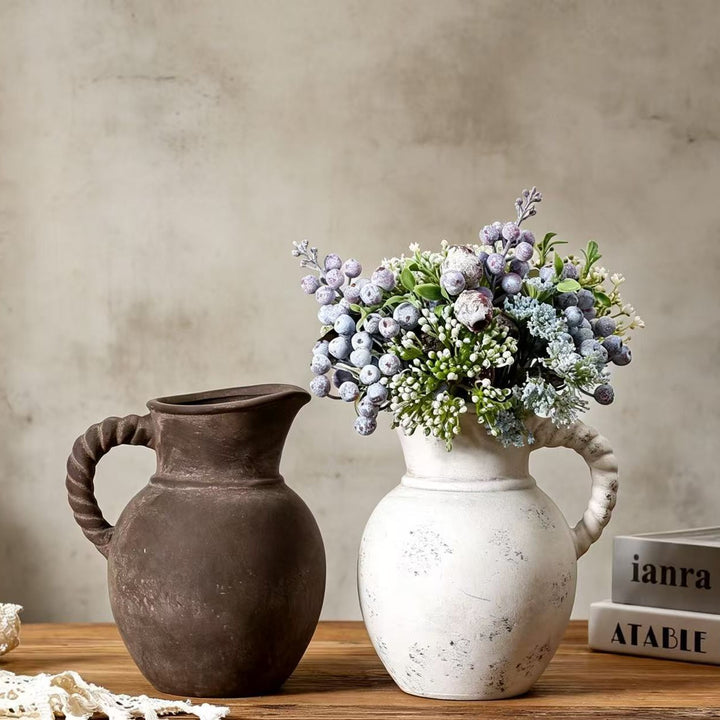 Elegant and Rustic Ceramic Carafe Stornfield