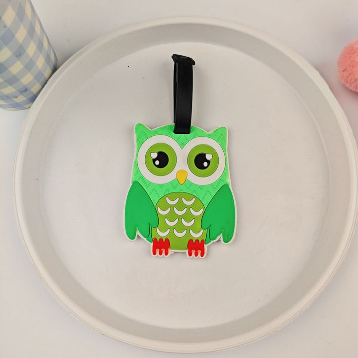 Unisex Playful Owl Luggage Tag Stornfield