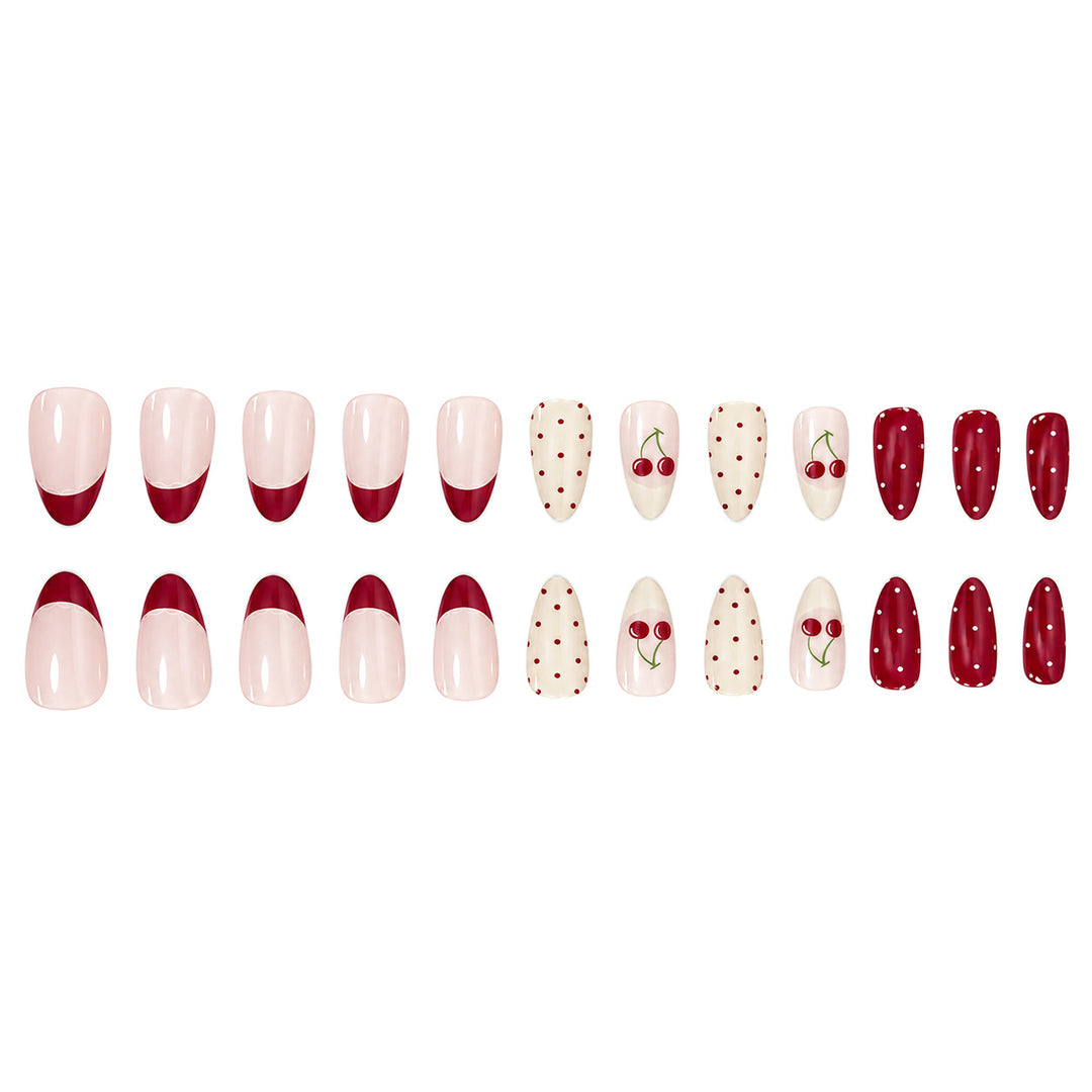Cherry-Themed Nail Art Enhancements Stornfield