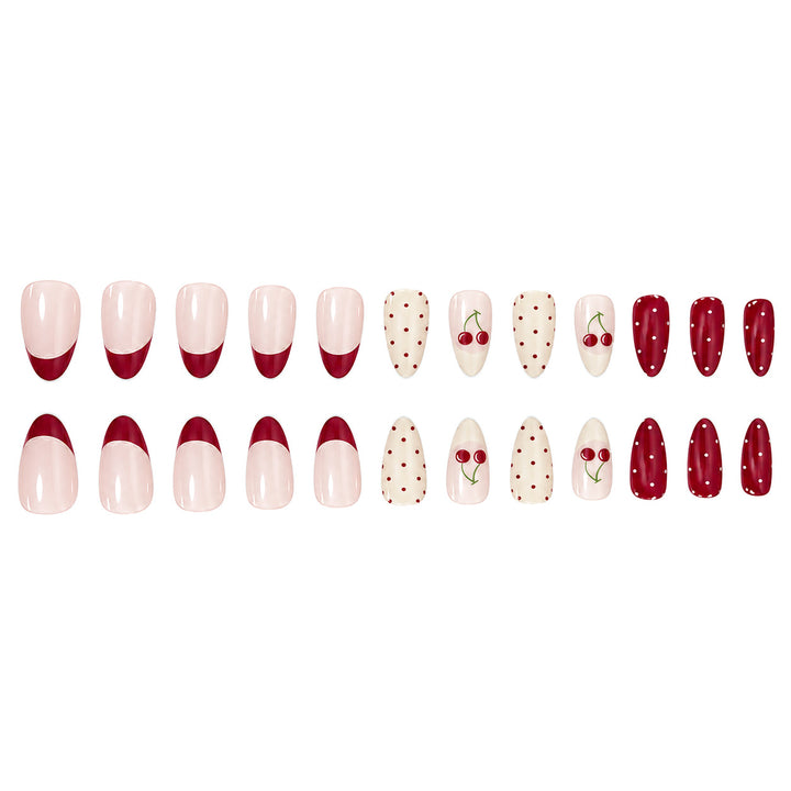 Cherry-Themed Nail Art Enhancements Stornfield