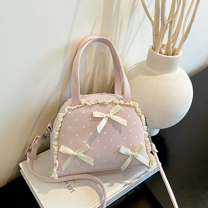 Charming Mini Bow-Detail Handbag