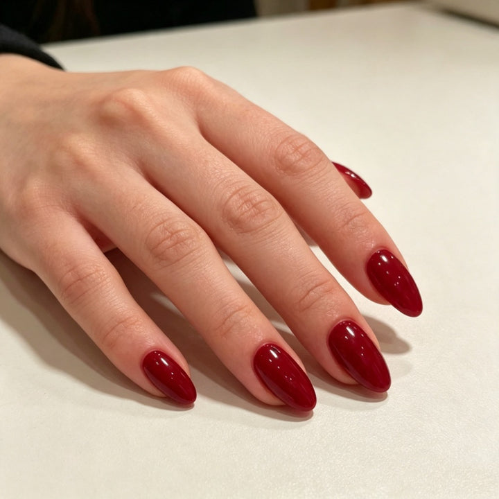 Artificial nails in elegant stiletto design Stornfield